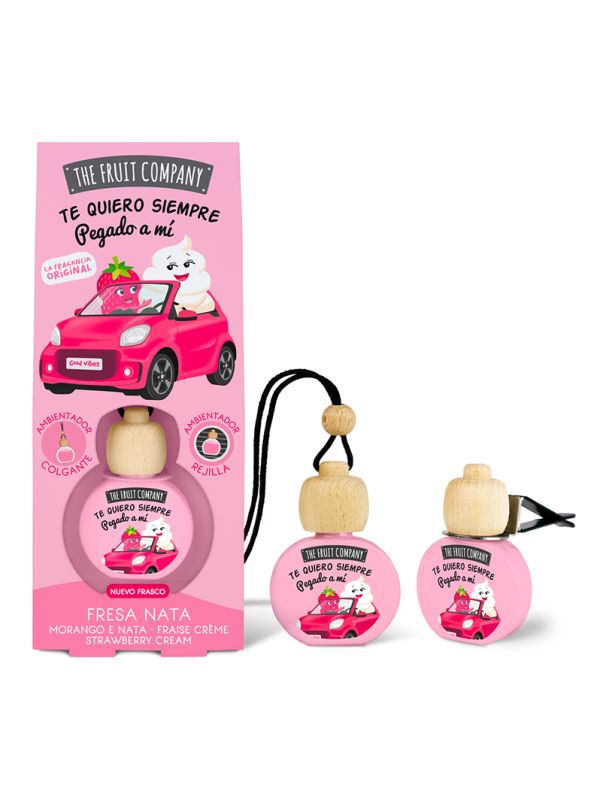 Ambientador Coche Fresa Nata