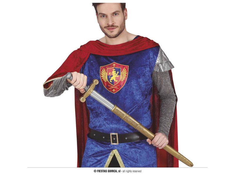 Espada medieval con funda