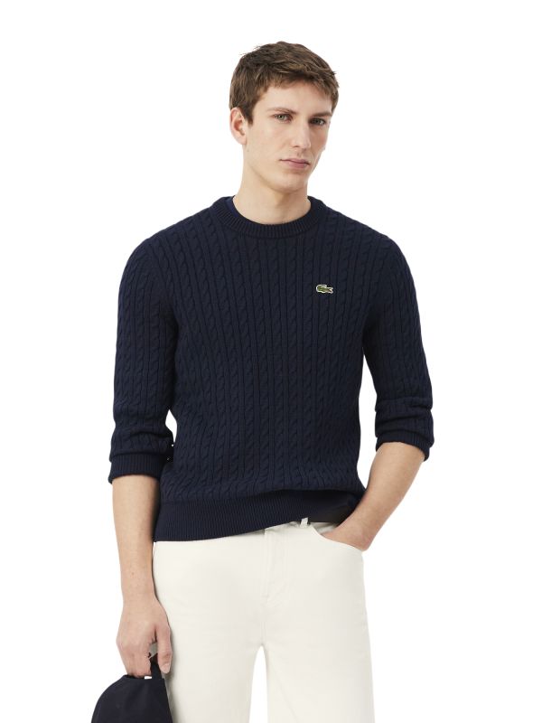  Jersey de Algodón de Punto de Ochos de Lacoste