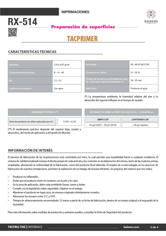 Concrete Tacprimer RX-514 5 kg