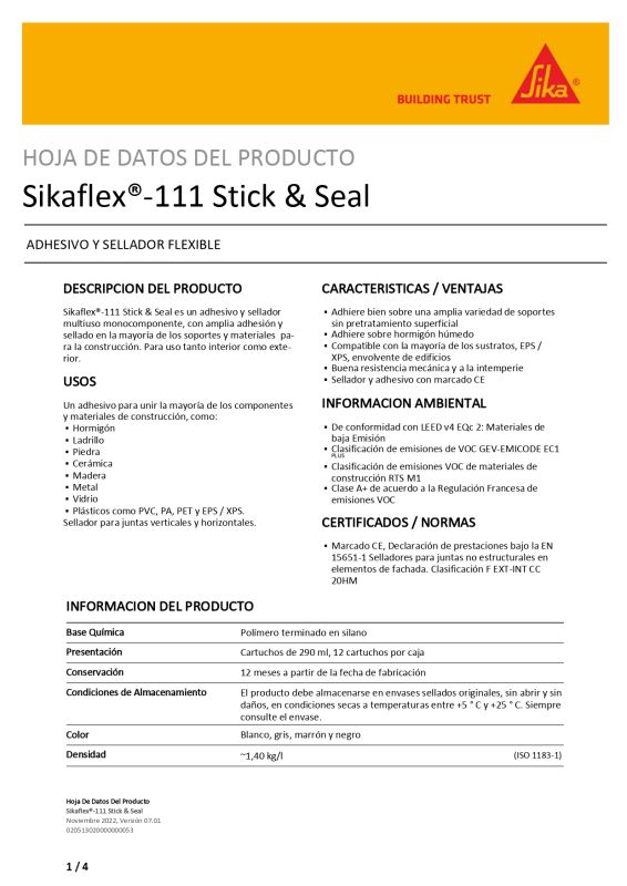 Sikaflex 111 Stick-Seal 