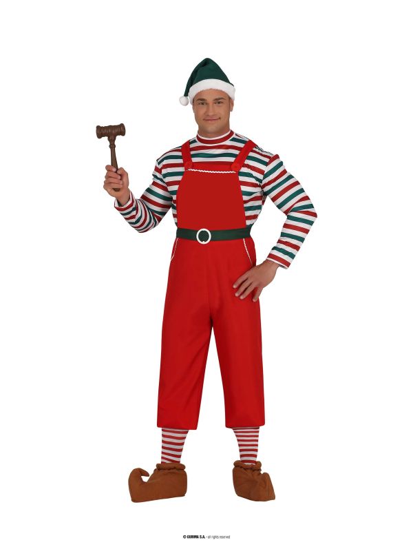 Disfraz de Ayudante de Santa Claus Hombre