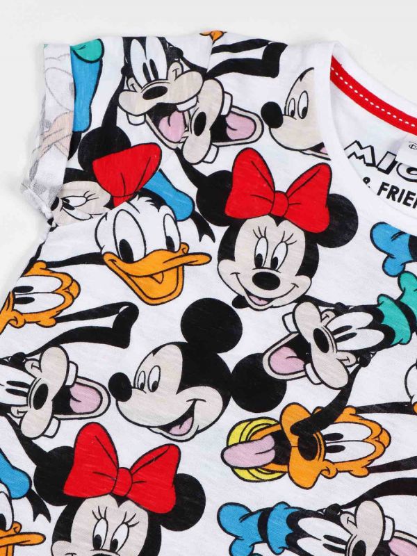 Pijama niña manga corta Mickey & Friends