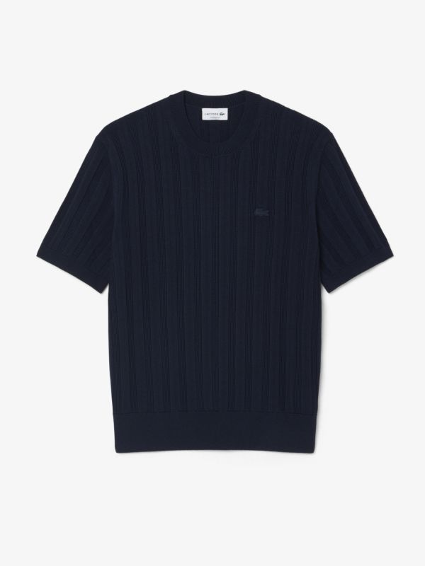  Jersey de Manga Corta de Canalé Vaporoso de Lacoste