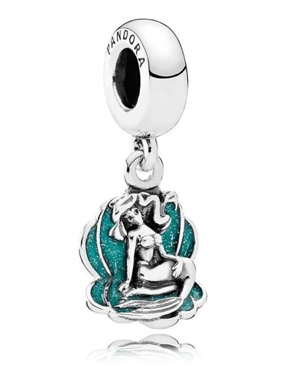 Charm Pandora Concha con Ariel 
