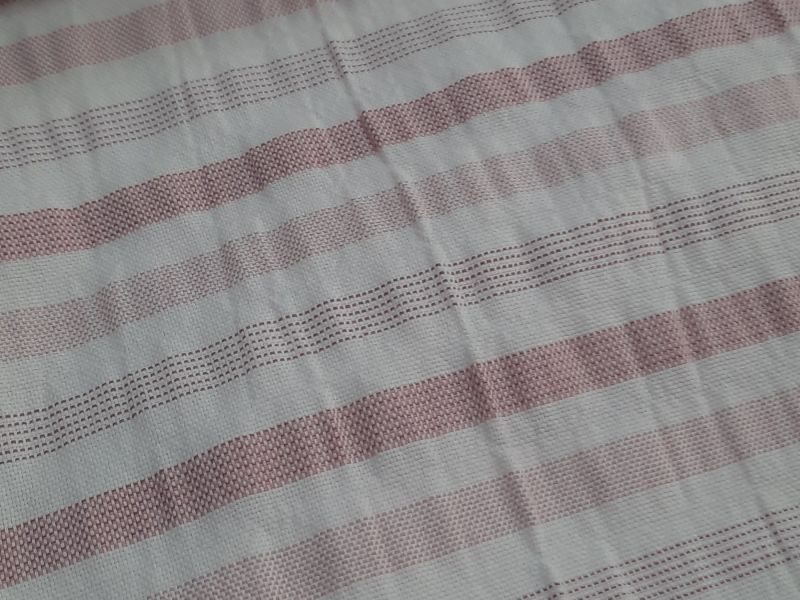 Algodón RAYAS ROSAS