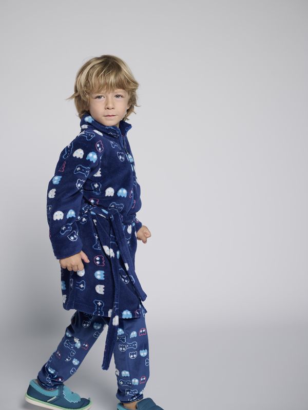 Bata niño cremallera Comecocos