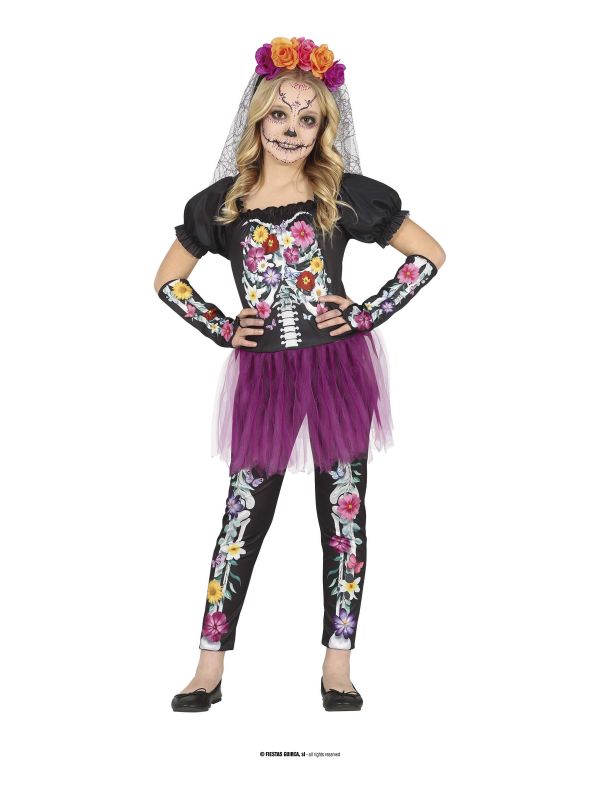 Disfraz de Catrina Infantil