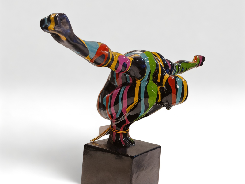 Escultura Atleta Graffiti