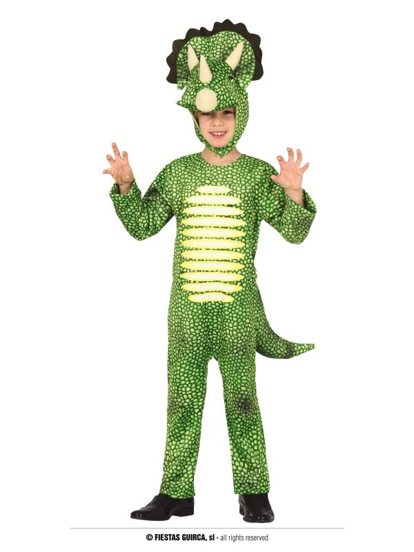 Disfraz de Triceratops para niño