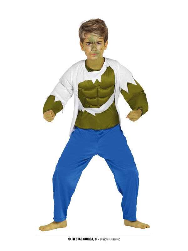 Disfraz de Forzudo Verde