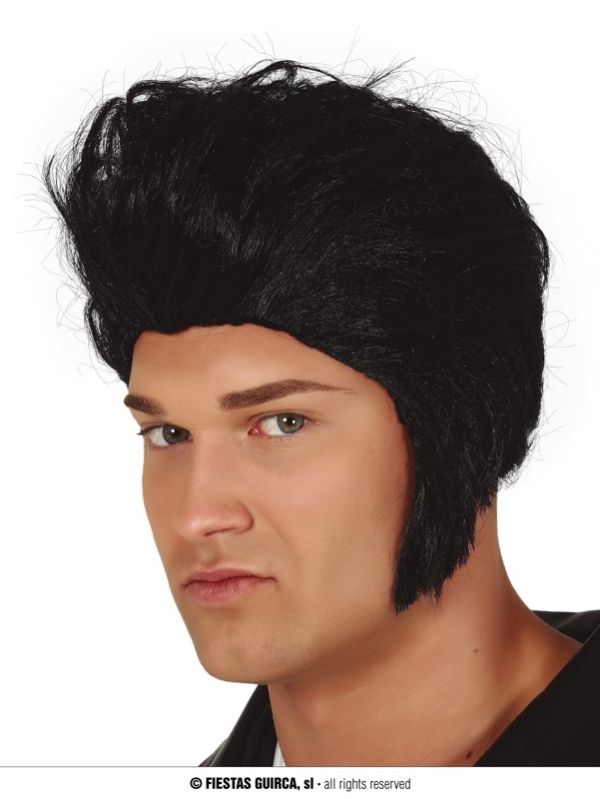 Peluca rey del rock