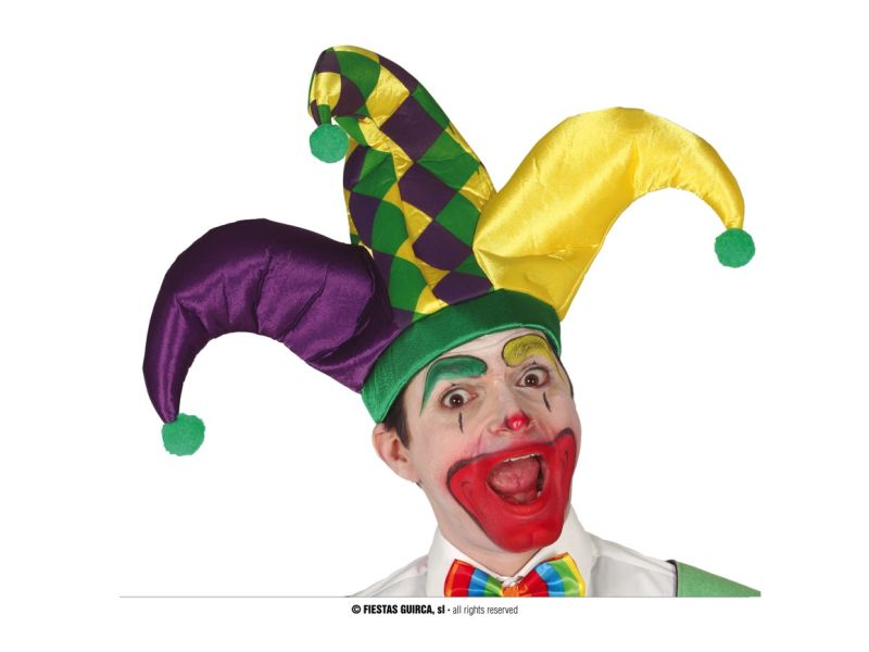 Sombrero Bufón 3 picos