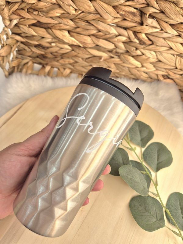 Vaso Térmico Personalizado de Acero Inoxidable – 300ml