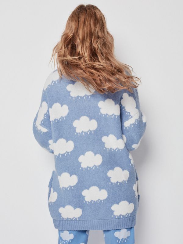 Chaqueta mujer nubes