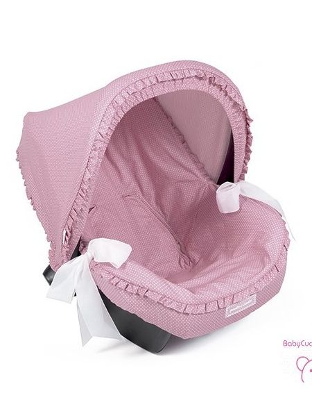 Funda grupo 0 Juliette rosa. Pasito a pasito