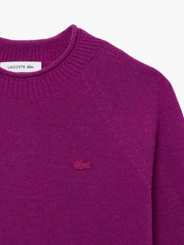 Lacoste Vibrant Knit: Magenta Crush