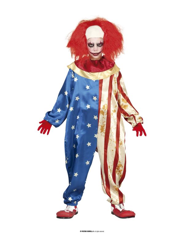 Disfraz de Patriot Clown