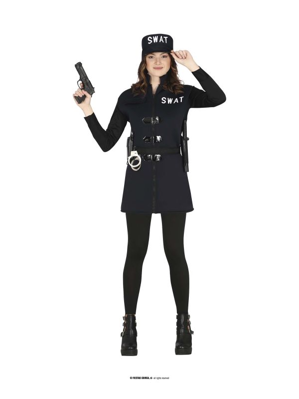 Disfraz de Chica SWAT Adolescente