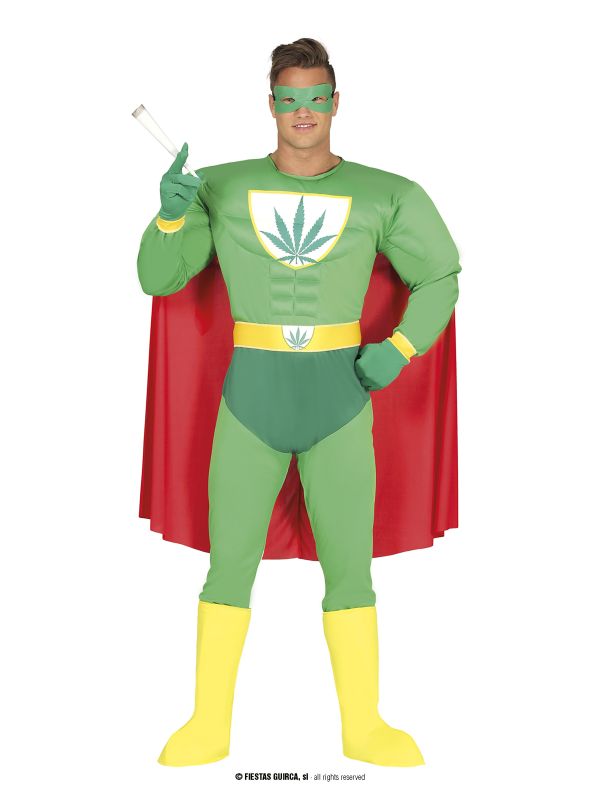 Disfraz de Superhéroe Marihuana