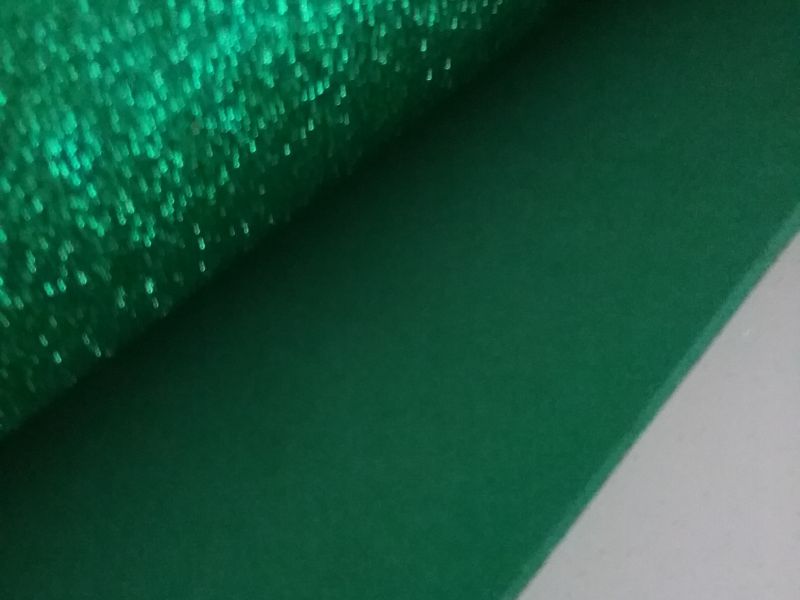 Goma Eva brillo VERDE