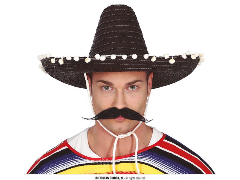 Sombrero Mexicano Negro