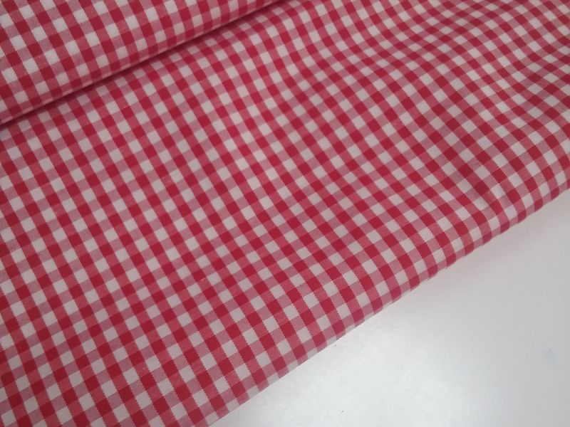 Cuadro vichy ROJO 5mm