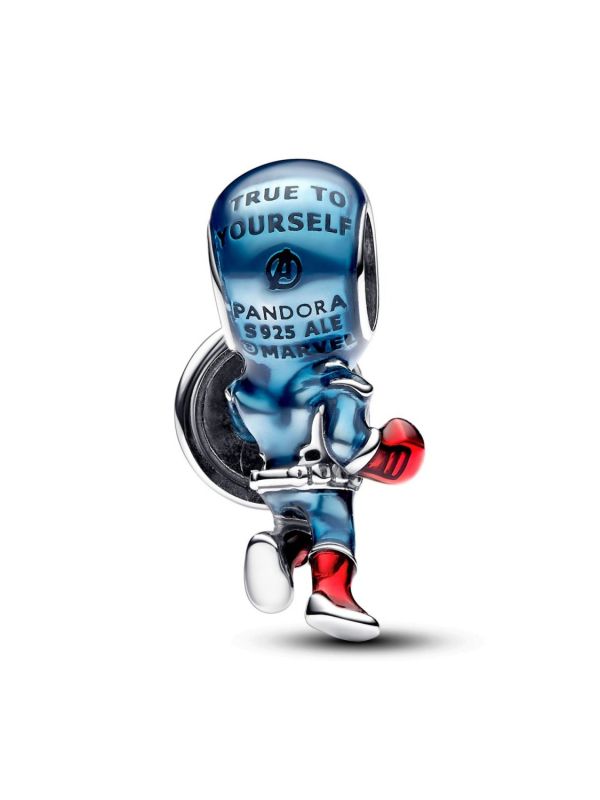 Charm Capitán América parte posterior