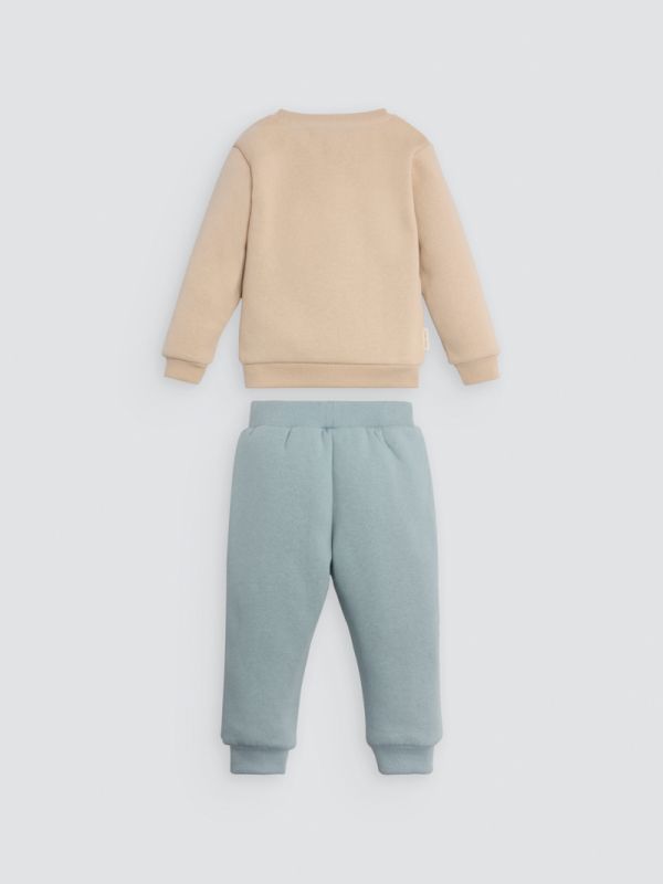 Conjunto bebe sudadera perro salchicha
