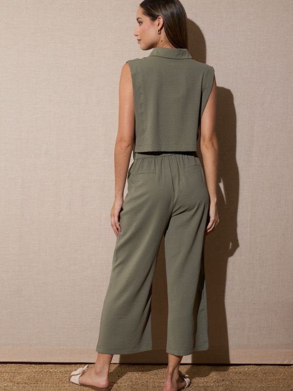 Pantalón Capri Wide Leg-2