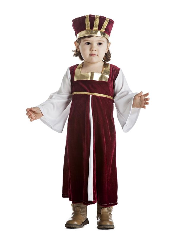 Disfraz de Princesa Medieval bebe