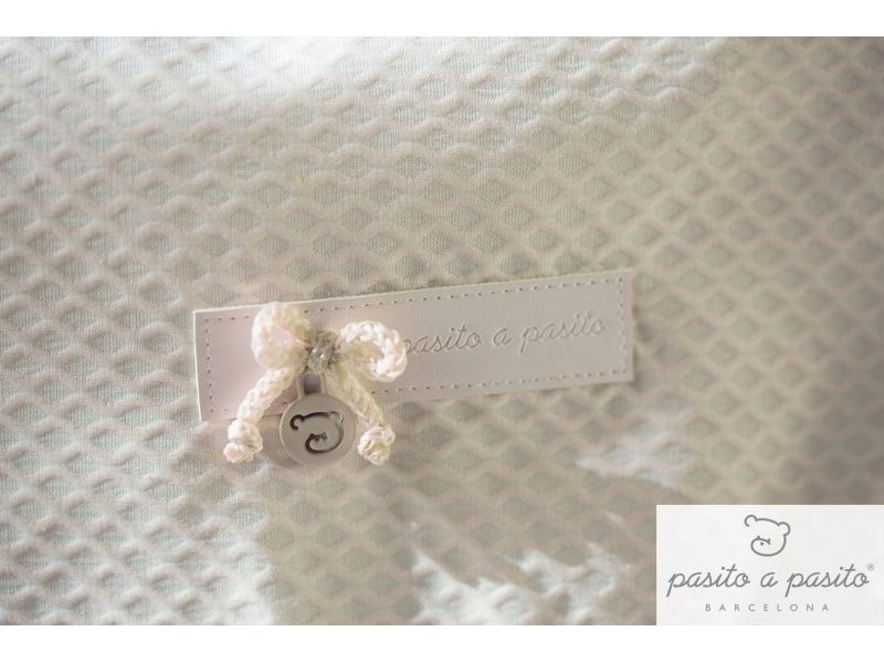 Funda silla New Cotton beige. Pasito a pasito