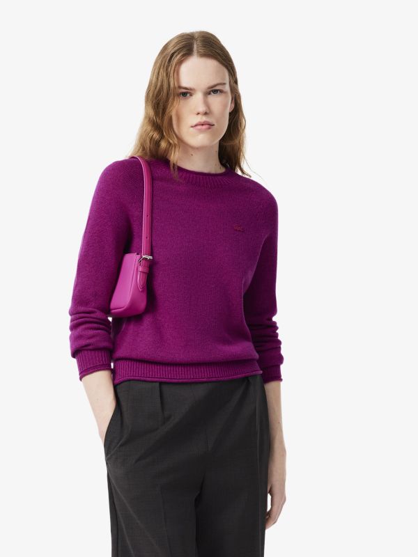 Lacoste Vibrant Knit: Magenta Crush