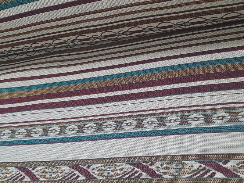 Cortina CASTELLANA RAYAS GRANATES 