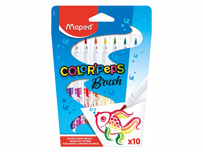 MAPED COLOP'PEPS BRUSH 10UDS.