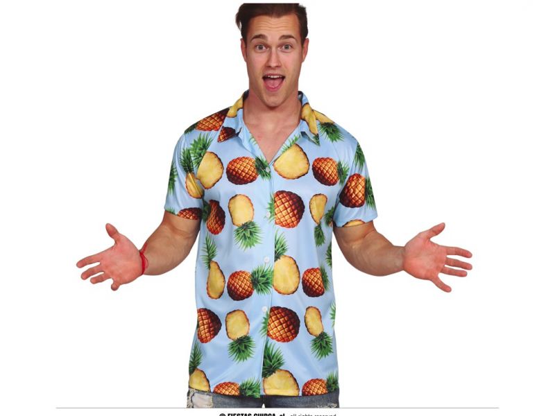 Camisa Hawaiana Piñas