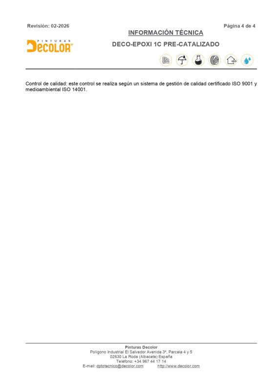 Deco Epoxi Suelos Agua 1 Componente