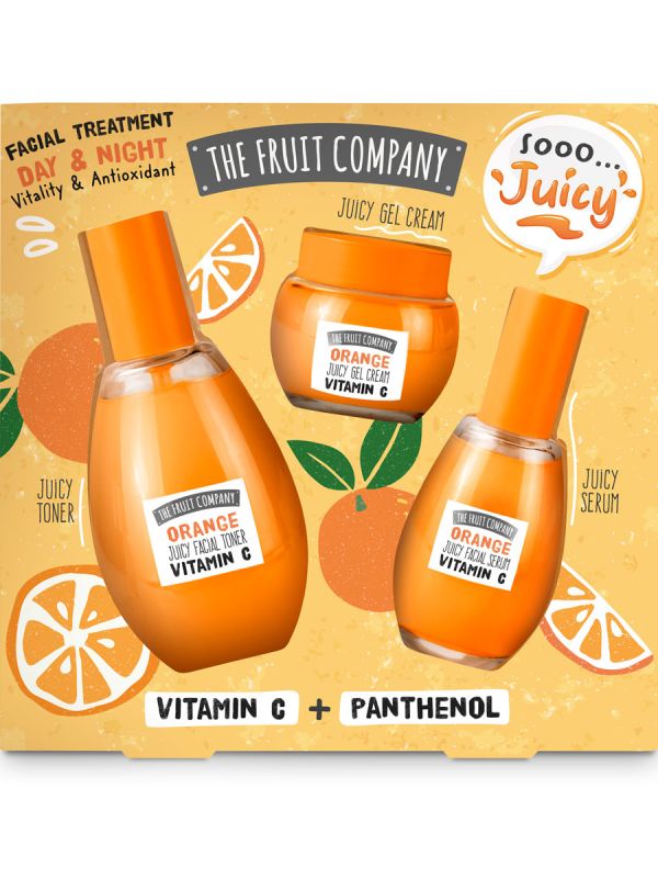 Set Tratamiento Facial Juicy Skin Naranja