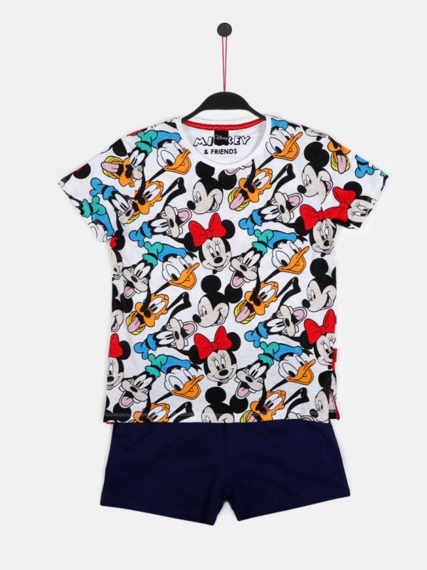Pijama niño manga corta Mickey & Friends
