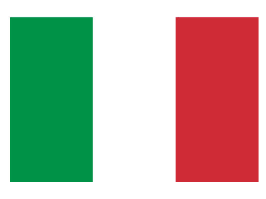 Bandera de Italia Satén