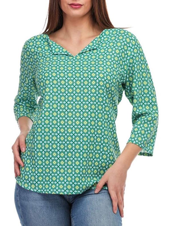 Blusa Azulejo Mosaico