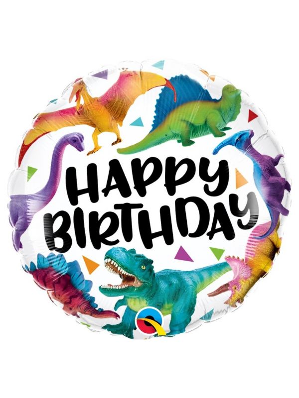 Globo Cumpleaños Dinosaurios