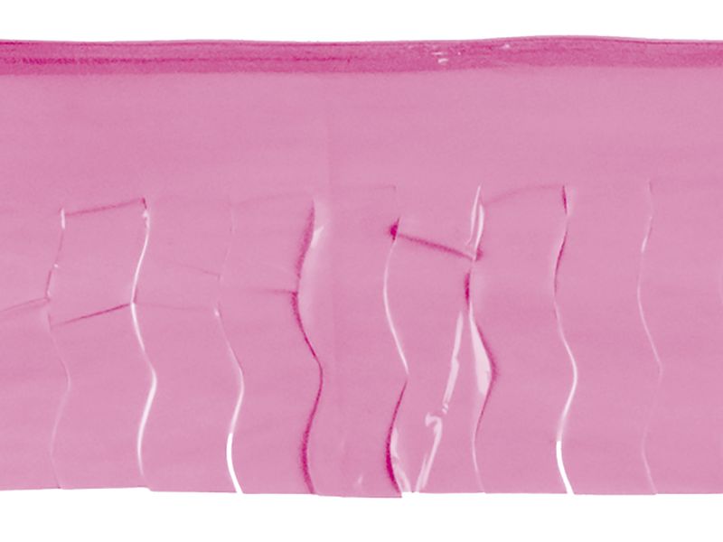 Bolsa de Fleco plástico Rosa