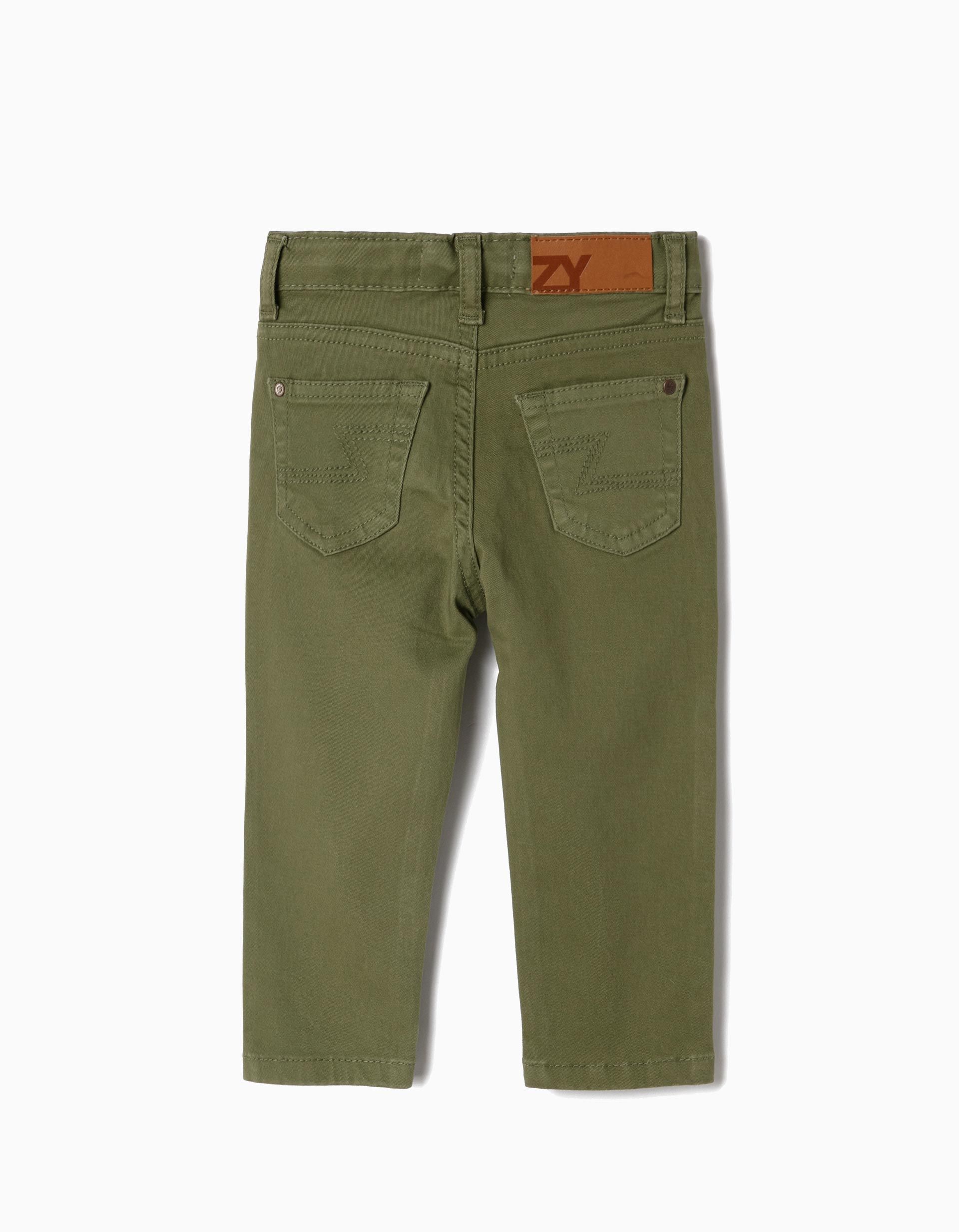 Pantalón vaquero verde