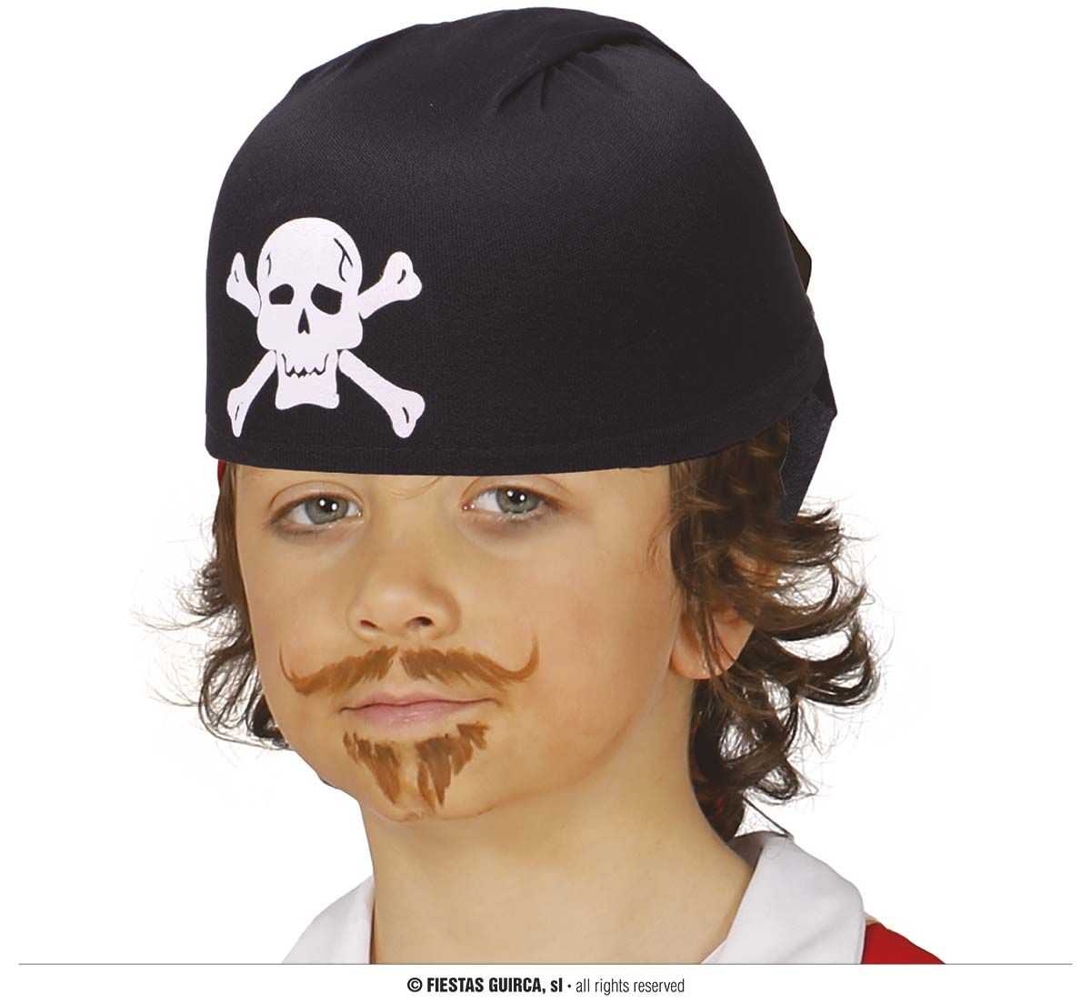 Apéndice pasos Buena voluntad Sombrero pirata infantil