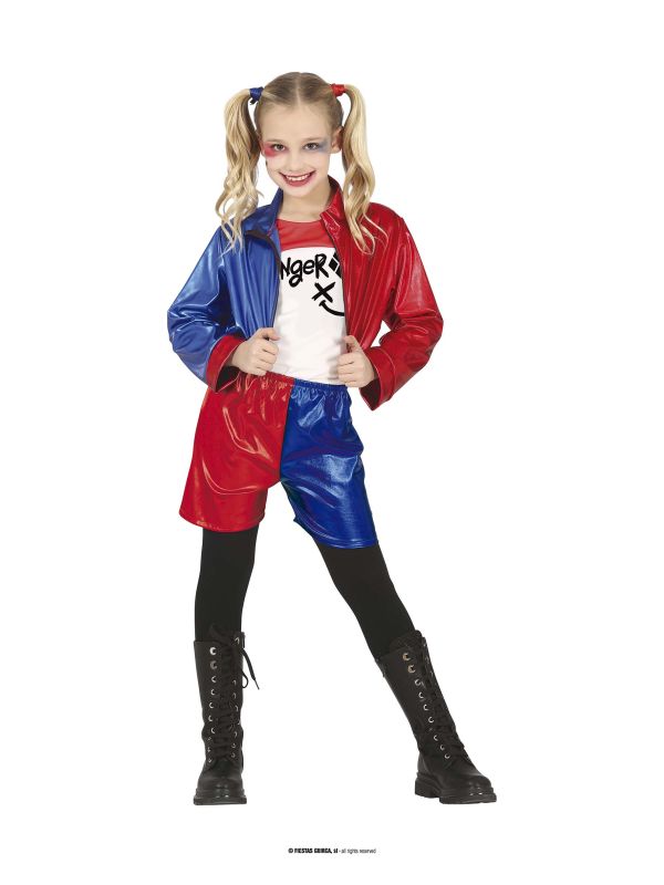 Disfraz de Payasa Asesina Infantil