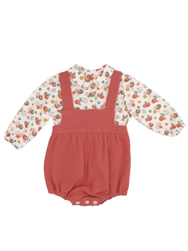 Conjunto peto calabaza