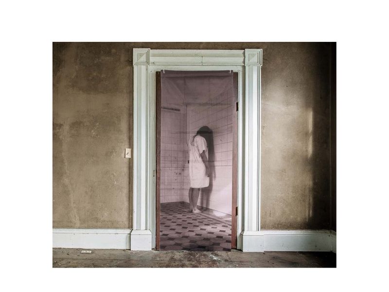 Decoración puerta niña hospital