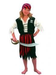 Disfraz de Pirata Niña 