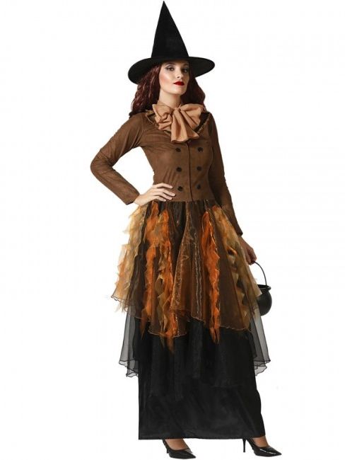 Disfraz de Bruja Marrón adulto